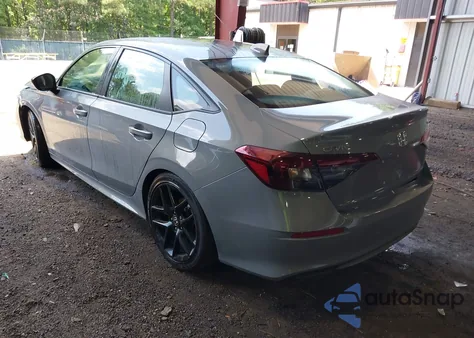 2025 Honda Civic Sport z USA, uszkodzony, nr VIN 2HGFE2F54SH570156